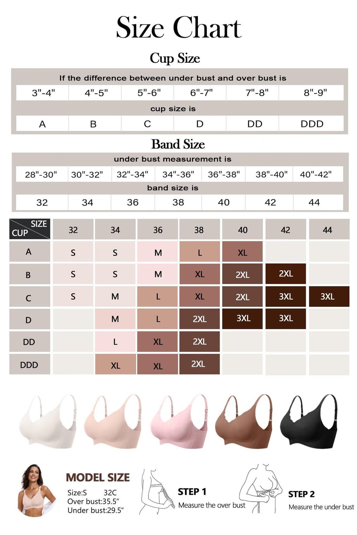 ContourSmooth™ Seamless buttersmooth Wireless Push-Up Bra