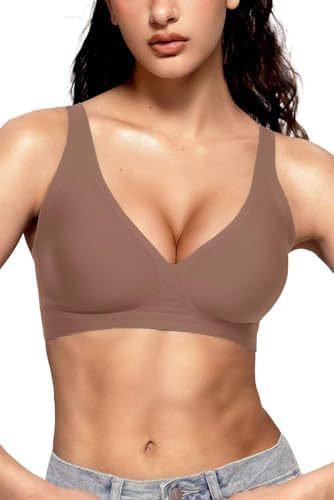 ContourSupport™ Deep-V seamless wireless Push-up Bra