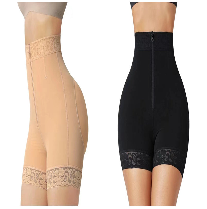 ContourLift™   tummy control BBL Shorts with zipper opening