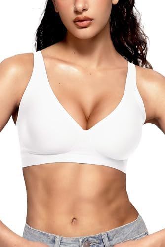 ContourSupport™ Deep-V seamless wireless Push-up Bra