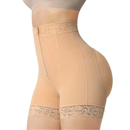 ContourLift™   tummy control BBL Shorts with zipper opening