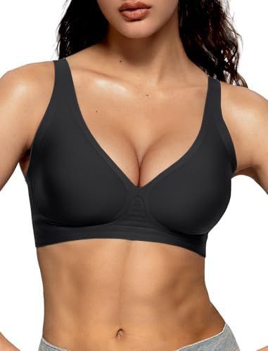 ContourSupport™ Deep-V seamless wireless Push-up Bra