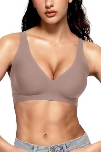 ContourSupport™ Deep-V seamless wireless Push-up Bra