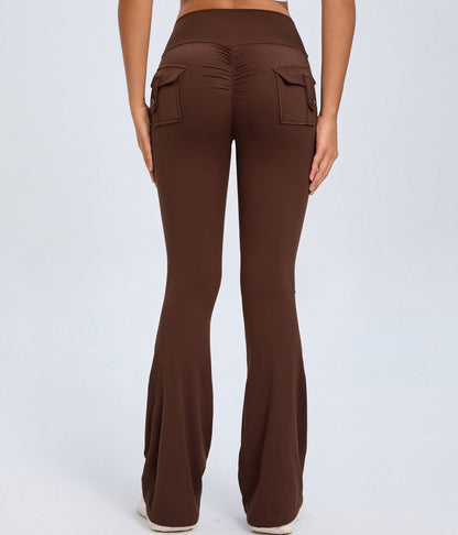 ContourLift™ Flare Butt-Lifting Yoga Leggings with Pockets