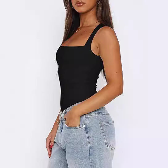 Contour™  Square Neck SleevelessShaping  Bodysuit