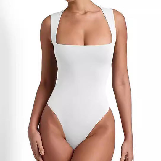 Contour™  Square Neck SleevelessShaping  Bodysuit