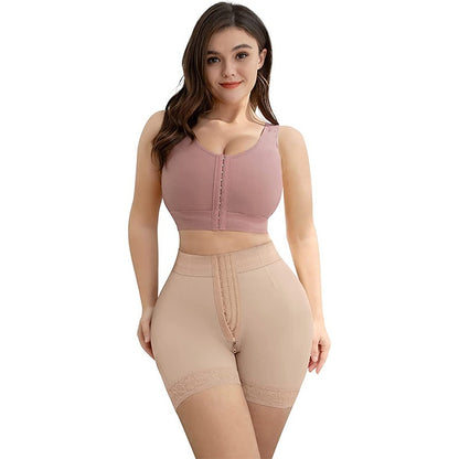 ContourLift™   tummy control BBL Shorts with zipper opening