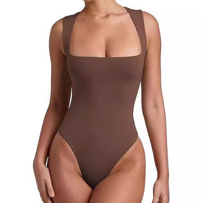 Contour™  Square Neck SleevelessShaping  Bodysuit