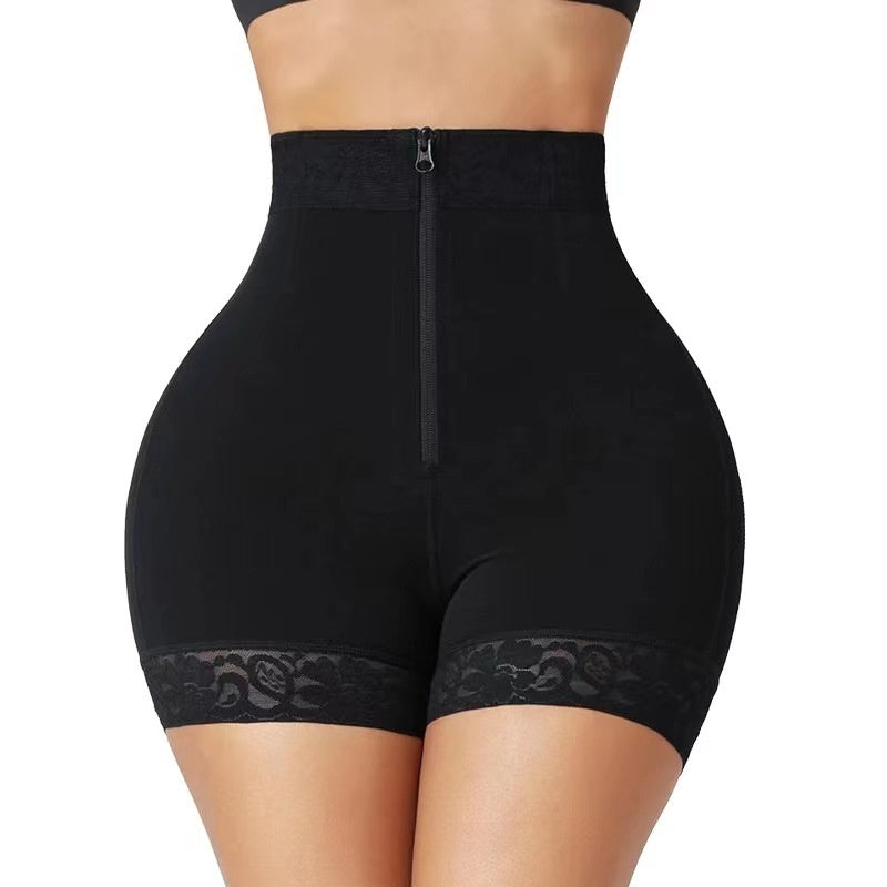 ContourLift™   tummy control BBL Shorts with zipper opening